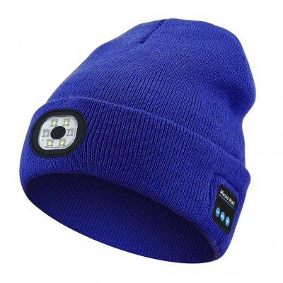 Acrylic Beanie Flashlight USB - Royal Blue