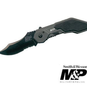 SMITH & WESSON ASSISTED OPENING MILITARY POLICE KNIV
