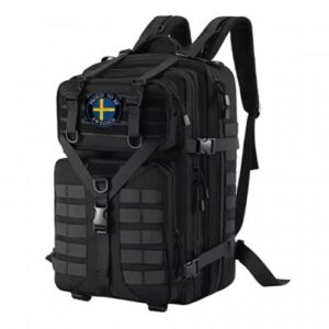Nordic Army Combat Assault Backpack 45L - Black