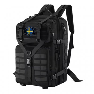Nordic Army Combat Assault Backpack 45L - Black