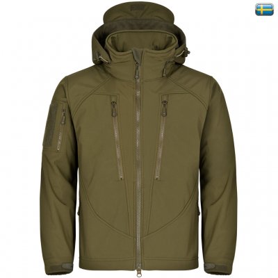 Nordic Army Softshell Defender Jacket - Olive