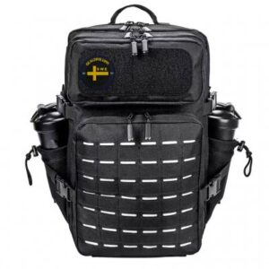 Nordic Army Laser Cut Träningsryggsäck - Svart - 45Liter