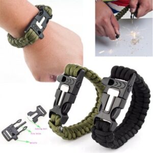Paracord Armband med Eldstål