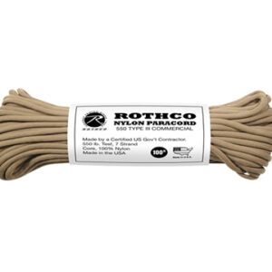 Paracord US Original Coyote 30meter