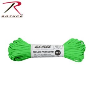 Paracord US Original Safety Grön 30meter