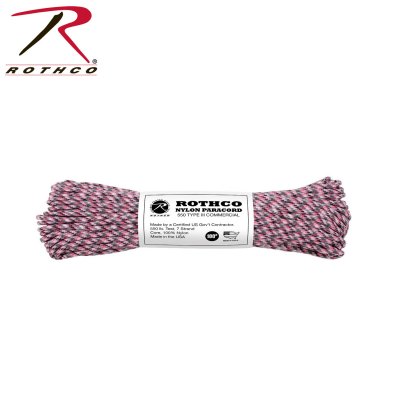 Paracord US Original Pink Camo 30meter