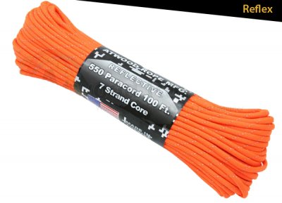Amerikansk Paracord Reflex - Orange