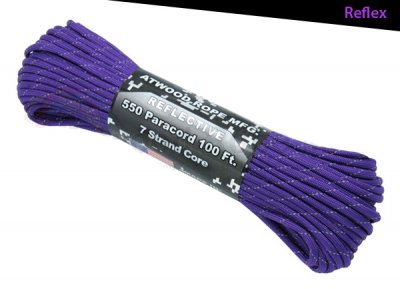 Amerikansk Paracord Reflex - Purple