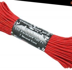 Amerikansk Paracord Reflex - Röd