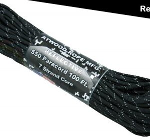 Amerikansk Paracord Reflex - Svart