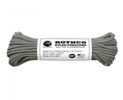 Paracord US Original Grågrön (Foliage) 30meter