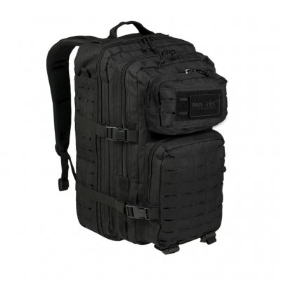 Army Laser Cut Ryggsekk 36L - Sort