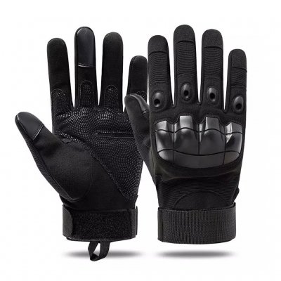 Tactical Outdoor Touch Screen Gloves - Sort