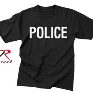 POLICE T-trøje Svart