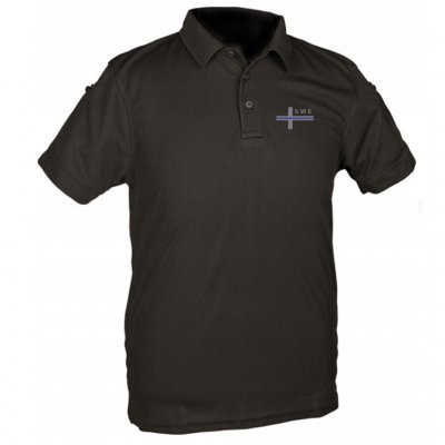 Miltec Polo Shirts SWE - Black