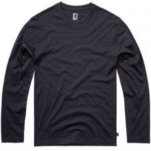 Brandit Premium Longsleeve Shirt - Navy Blue