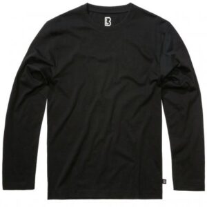 Brandit Premium Longsleeve Shirt - Black