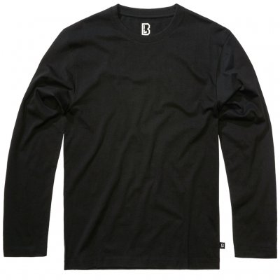 Brandit Premium Longsleeve Shirt - Black