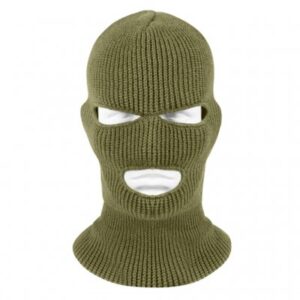 US COMMANDO BALACLAVA 3 eyes - Green