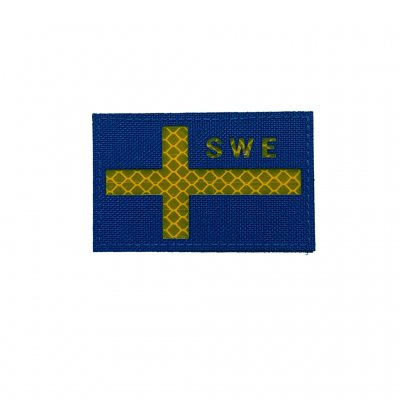 Swedish Flag with Reflex