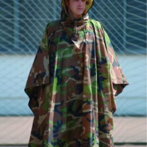 Mil Tec Regnponcho Woodland Ripstop