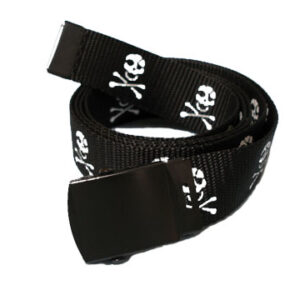 Jolly Roger Webbälte i Sort