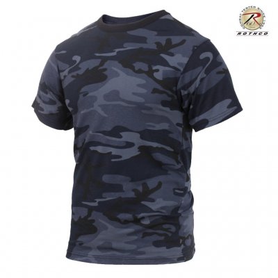 Rothco T Shirt - Midnight Blue Camo
