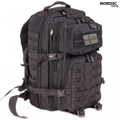 Nordic Army Assault rygsæk Net Pocket 45L - Sort