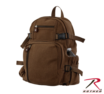 Rothco Jorden Brown Vintage Kompakt rygsæk