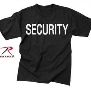 SECURITY T-trøje Sort