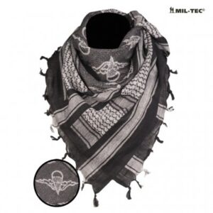 Brittisk Shemagh Palestinasjal Paratrooper - Black