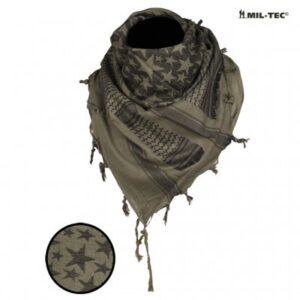 Brittisk Shemagh Palestinasjal STAR - OD