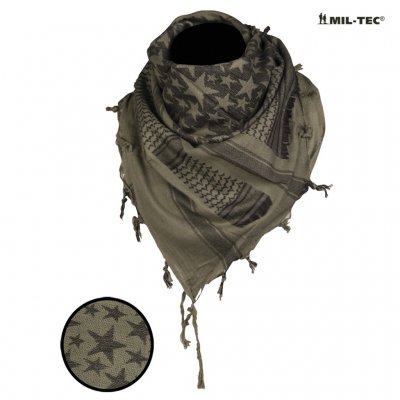 Brittisk Shemagh Palestinasjal STAR - OD