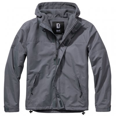 Brandit Windbreaker With Fleece - Anthracite