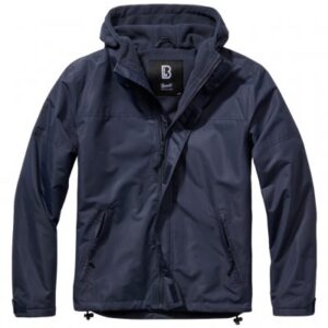 Brandit Windbreaker With Fleece - Navy Blue