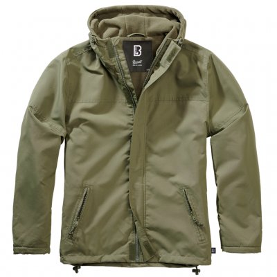 Brandit Windbreaker With Fleece - Olive