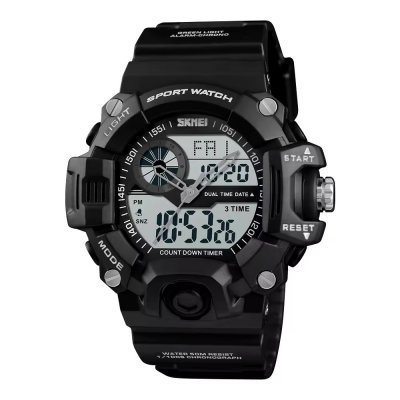 Skmei Sport Watch - Black