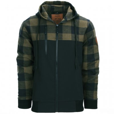Fostex Lumbershell Jacka - Army Green Flanell