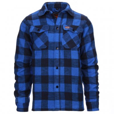 Longhorn Lumberjack Flannel Skjorte - Blue