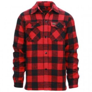 Longhorn Lumberjack Flannel Skjorte - Red