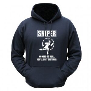Brittisk Hoodie - Sniper No Need..  Black