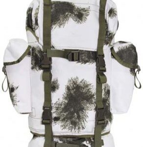 BW combat back pack, big, BW wintercamo