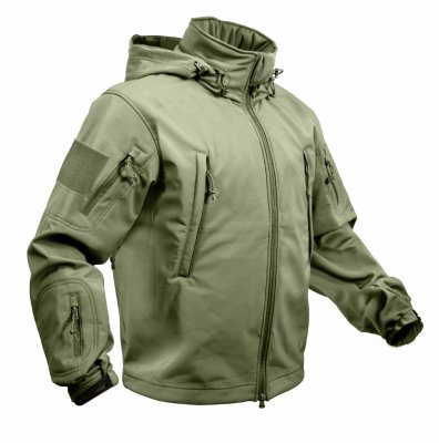 Rothco Special OPS Taktisk Softshell Jakke Olive