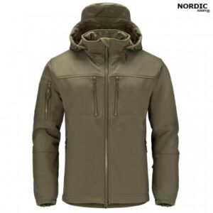 Nordic Army Tornado Softshell Jakke - Oliven