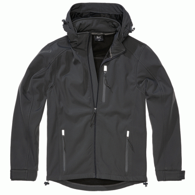 Brandit Softshelljacket Hurricane Reflex - Anthracite