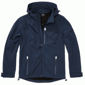 Brandit Softshelljacket Hurricane Reflex - Navy Blue