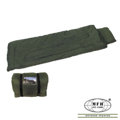 Pilot Sleeping Bag, OD green, 2-ply