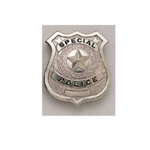 US SPECIAL POLIS Metallmärke Silver