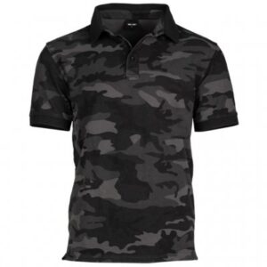 Polo T-Shirt Dark Camo - MIL-TEC