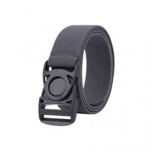 Airport-Friendly Stretch Belt - Gray